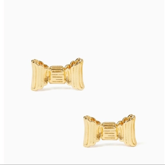 NWT ♠️ Kate Spade Mini Bow Pendant Necklace & Earrings Set - Picture 10 of 11